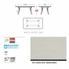 Varaschin Enlace mesa de comedor fija desde externas o internas H 65 cm viadurini