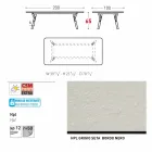 Varaschin Enlace mesa de comedor fija desde externas o internas H 65 cm viadurini