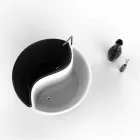 Bañera Bañera inAdamantx® Bath Tao Made in Italy viadurini