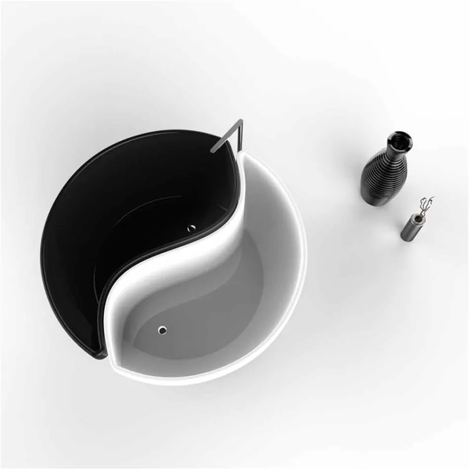 Bañera Bañera inAdamantx® Bath Tao Made in Italy viadurini