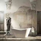 Bañera de diseño moderno e independiente fabricada en Italia Ragusa viadurini
