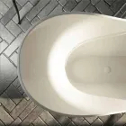 Bañera de diseño moderno e independiente fabricada en Italia Ragusa viadurini
