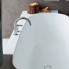 Bañera independiente de diseño blanco de estilo moderno - Lipperiavas1 viadurini