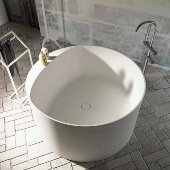 Bañera redonda de diseño redondo hecha en Italia Cremona