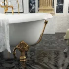 Bañera de diseño clásico independiente hecha en Italia, Fregona viadurini