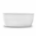 Bañera Independiente, Diseño Superficie Sólida Brillante / Mate - Velo viadurini
