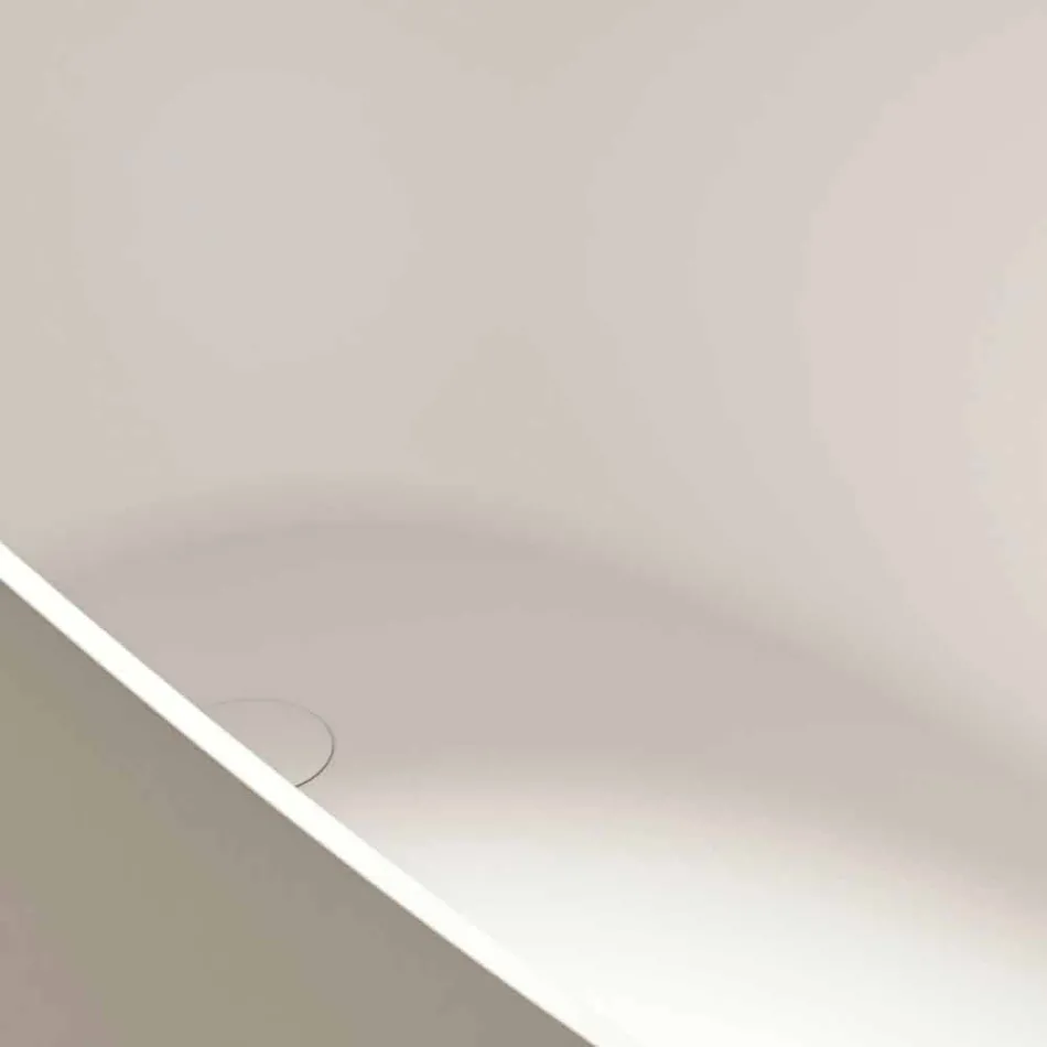 Bañera Independiente, Diseño Superficie Sólida Brillante / Mate - Velo viadurini