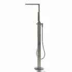 Baño independiente de diseño moderno blanco brillante o mate - cara viadurini