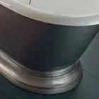 Bañera independiente de hierro fundido estilo vintage, Made in Italy - Orsola viadurini