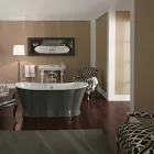 bañera independiente de hierro fundido con un diseño original de Cox viadurini