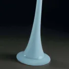 Jarrón alto de interior en vidrio coloreado de diseño moderno Made in Italy - Elviro viadurini