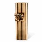 Jarrón alto decorativo de cerámica coloreada hecho a mano en Italia - Monte viadurini