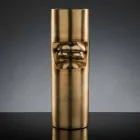 Jarrón alto decorativo de cerámica coloreada hecho a mano en Italia - Monte viadurini