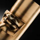 Jarrón alto decorativo de cerámica coloreada hecho a mano en Italia - Monte viadurini