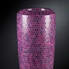 Jarrón decorativo alto para interior en polietileno Made in Italy - Capuano viadurini