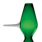 Jarrón de cristal soplado de Murano verde hecho a mano Made in Italy - Greeny viadurini