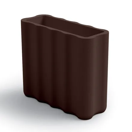 Jarrón de exterior en polietileno de colores 2 tamaños Made in Italy - Barbia viadurini