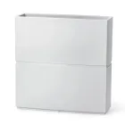 Jarrón decorativo de interior en polietileno 2 tamaños Made in Italy - Lambo viadurini