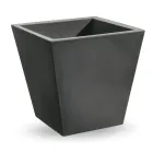 Jarrón decorativo de interior en polietileno de colores Made in Italy - Mengo viadurini