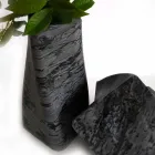 Jarrón de diseño decorativo en mármol Bardiglio o Carrara Made in Italy - Prisma viadurini