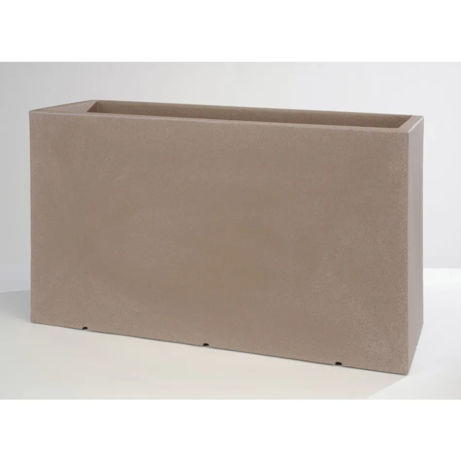 Maceta divisoria de jardín en polietileno coloreado Made in Italy - Maddison viadurini