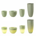 Florero Iluminado Exterior e Interior Diseño Moderno Plástico de Colores - Svasostar viadurini