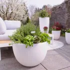 Florero Iluminado Exterior e Interior Diseño Moderno Plástico de Colores - Svasostar viadurini