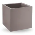 Florero en Polietileno Coloreado Forma Cúbica Made in Italy - Tonello viadurini