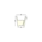 Jarrón Luminoso Decorativo de Polietileno con Luz LED Made in Italy - Pucca viadurini