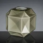 Jarrón de vidrio interior moderno hecho a mano en Italia - Águila viadurini