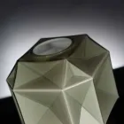 Jarrón de vidrio interior moderno hecho a mano en Italia - Águila viadurini