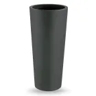 Florero redondo para exteriores en polietileno de colores Made in Italy - Nippon viadurini