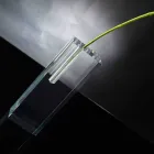 Florero moderno de plexiglás transparente hecho en Italia - Único viadurini