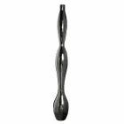 Jarrón para interior en resina con acabado en hoja de oro o plata Made in Italy - Quarto viadurini