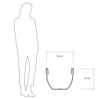 Florero Fluorescente para Interior o Exterior 3 Dimensiones Made in Italy - Fluos viadurini