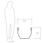 Florero Fluorescente para Interior o Exterior 3 Dimensiones Made in Italy - Fluos viadurini