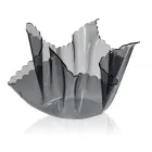 Jarrón reciclable drapeado de plexiglás de colores 2 piezas 2 tamaños - Gabria viadurini