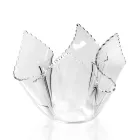 Jarrón reciclable drapeado de plexiglás de colores 2 piezas 2 tamaños - Gabria viadurini