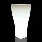 Maceta de jardín redonda de colores en polietileno Made in Italy - Tremont viadurini