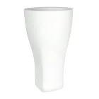 Maceta de jardín redonda de colores en polietileno Made in Italy - Tremont viadurini