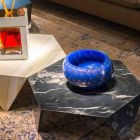 Jarrón de interior redondo en cristal de Murano coloreado Made in Italy - Asper viadurini