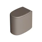 Inodoro de pie de cerámica en varios colores, fabricado en Italia - Niña viadurini