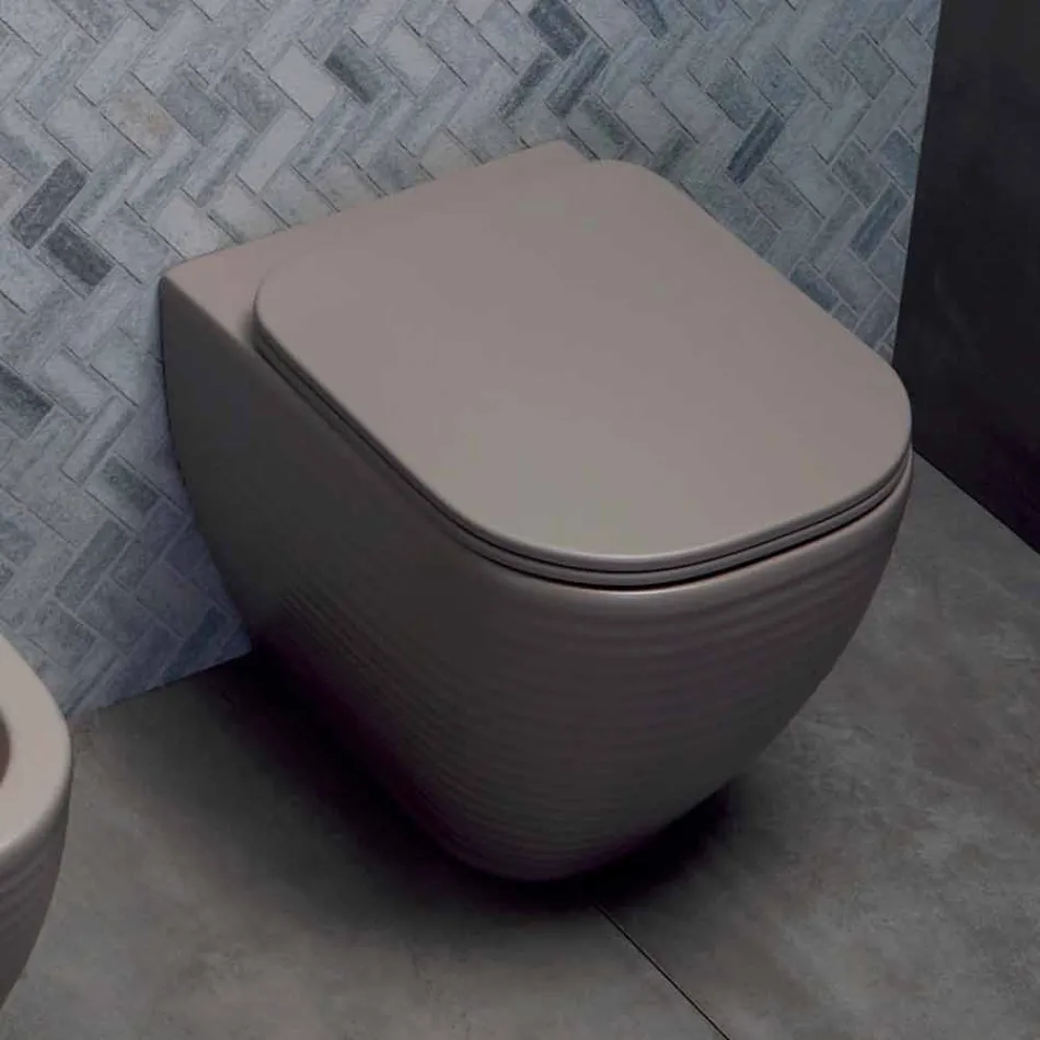 Jarrón Cerámico Blanco o Coloreado De Trabia Design viadurini