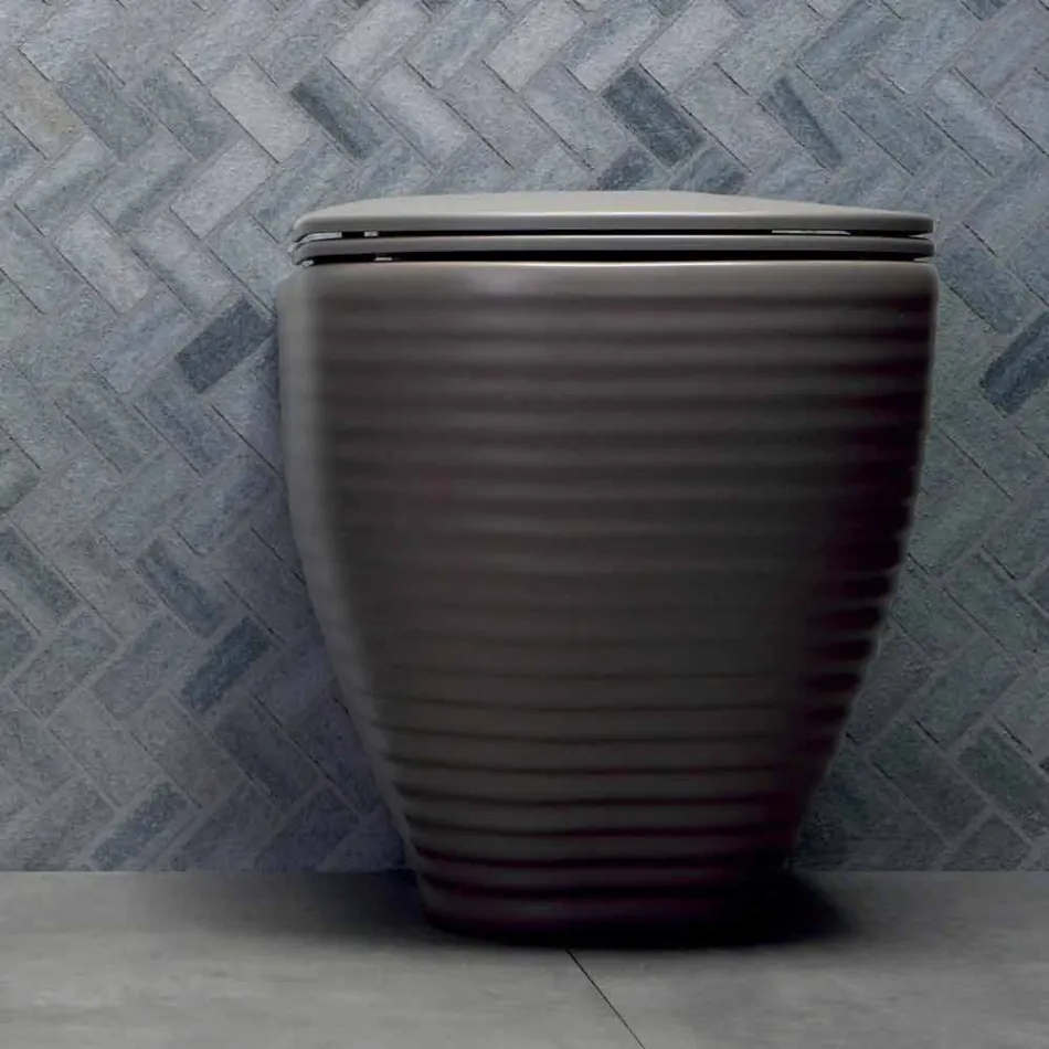 Jarrón Cerámico Blanco o Coloreado De Trabia Design viadurini