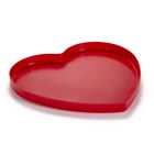 Bandeja en forma de corazón en plexiglás de 2 tamaños Made in Italy - Heartray viadurini