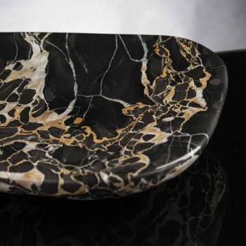 Bandeja elegante en mármol de Portoro Made in Italy - Ethereal