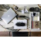 Bandeja Rectangular en Mármol Blanco Carrara Hecho en Italia - Vassili viadurini