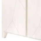 Vitrina de Salón Estructura en Madera Maciza de Abeto Made in Italy - Pascual viadurini