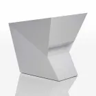 Vondom Faz sillón de jardín lacado blanco con diseño moderno viadurini