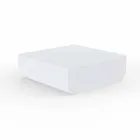 Salón al aire libre Vondom Ulm con moderno diseño blanco viadurini